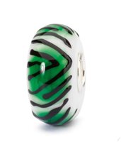 Charm Trollbeads in Vetro TIGRE SMERALDO - TIGRE SMERALDO